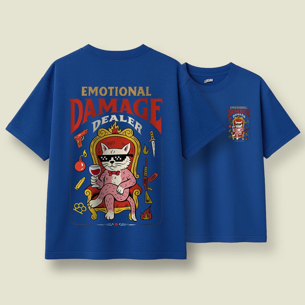 Emotional Damage Dealer - Unisex Oversized T-Shirt