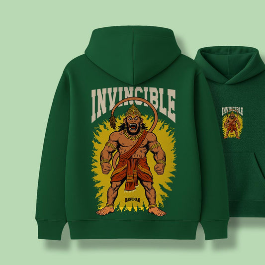 Invincible Hanuman Unisex Hoodie