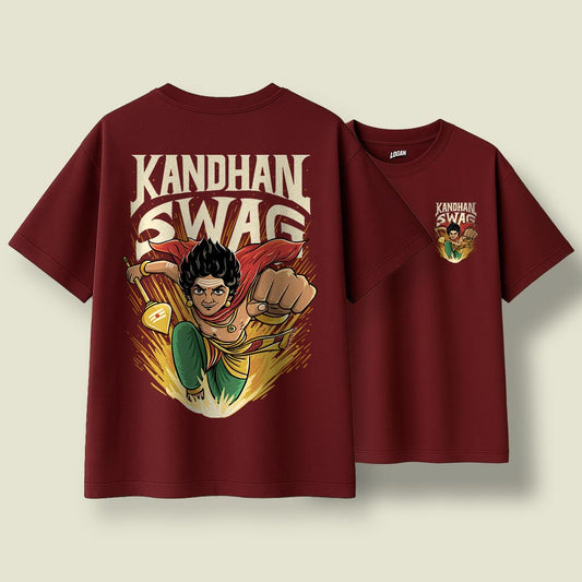 Kandhan Swag - Unisex Oversized T-Shirt