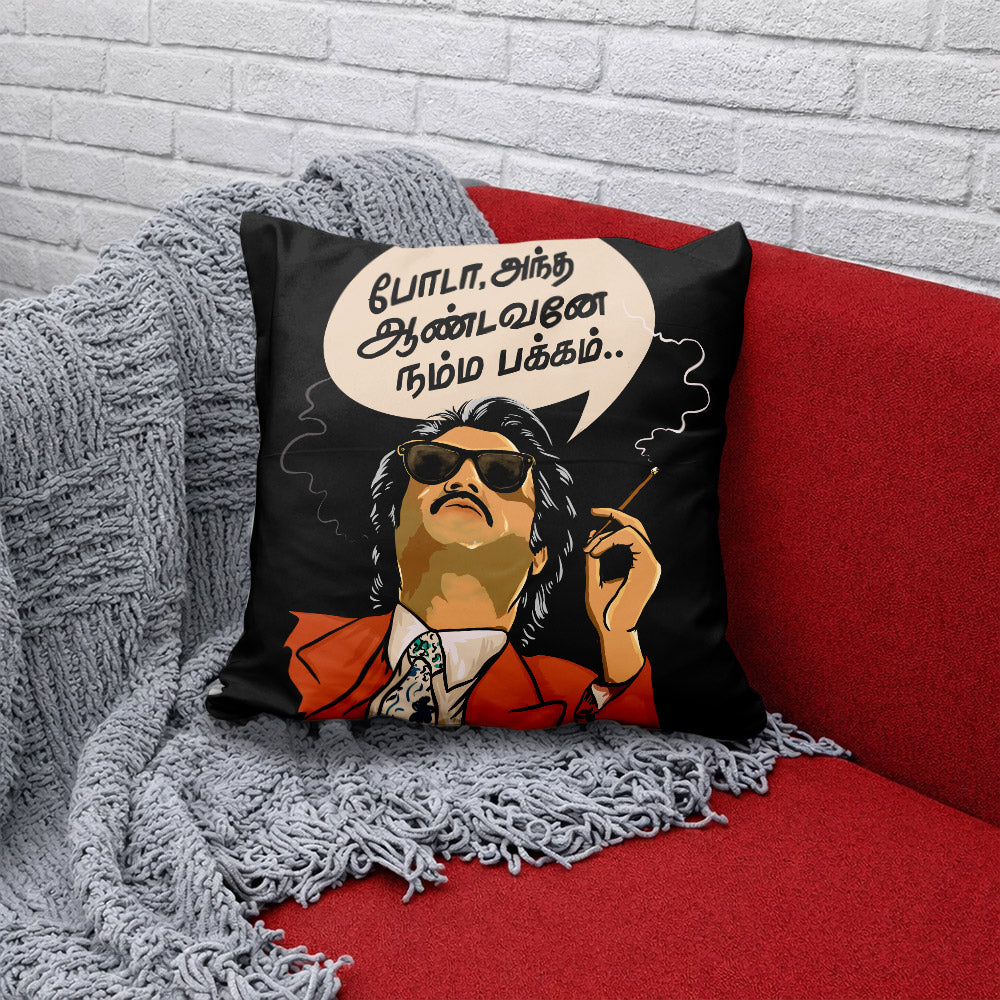Rajini Kanth Cushion Cover