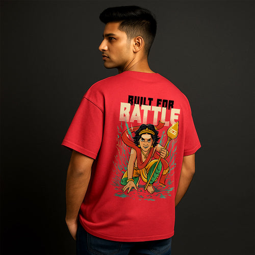 Built for battle! Unisex Oversized T-Shirt!