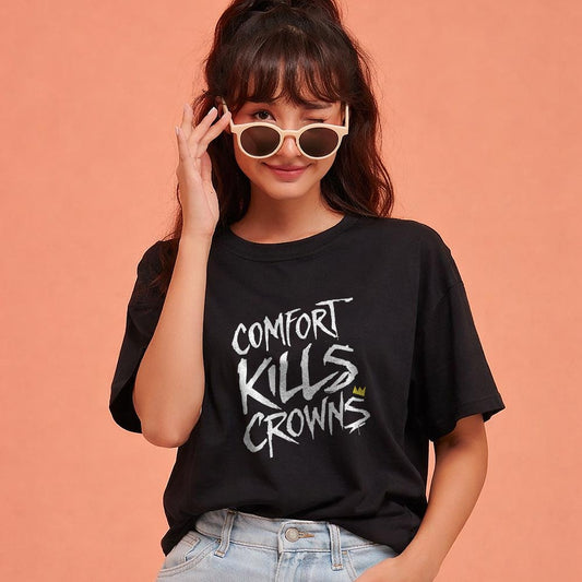 Comfort Kills Crowns Unisex T-Shirt