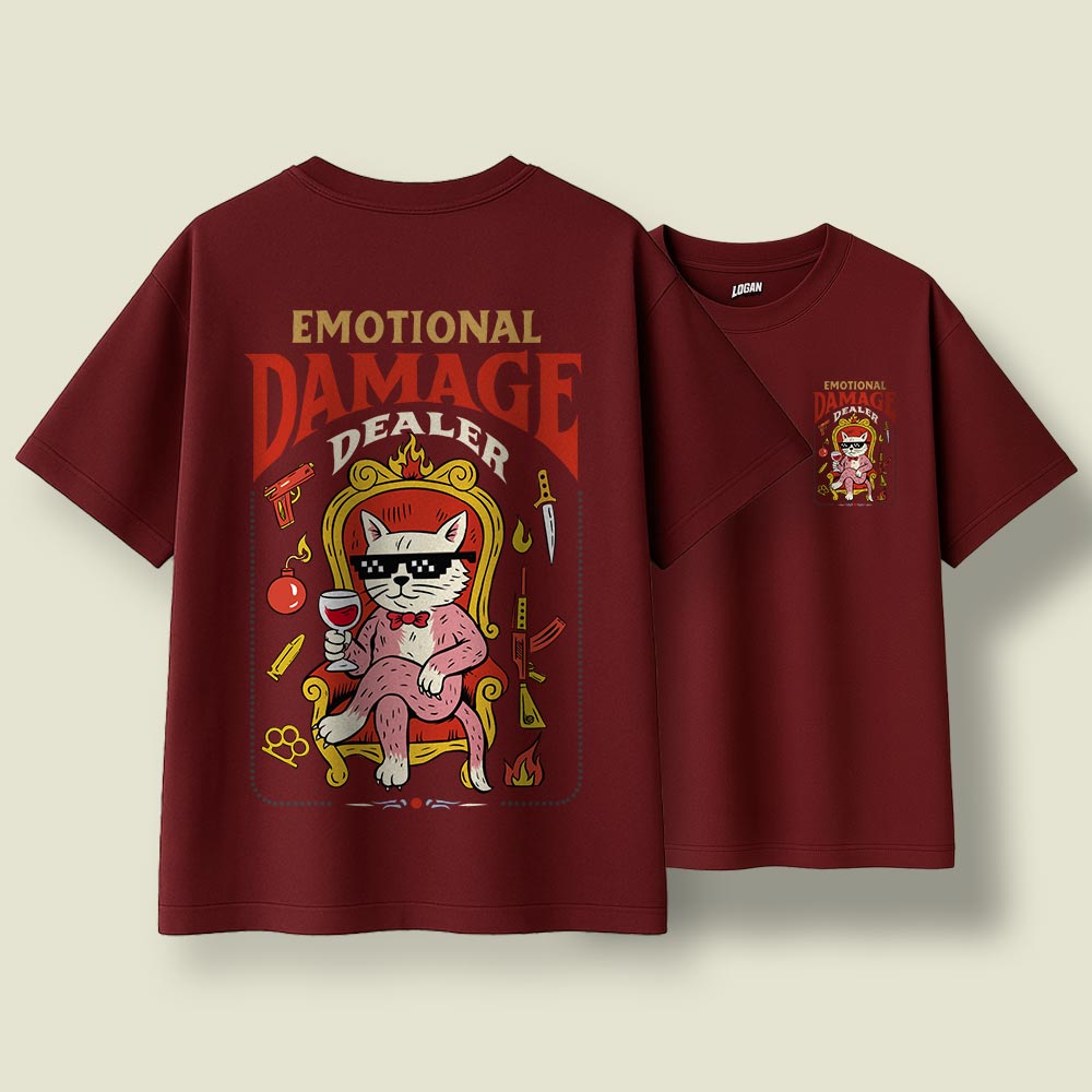 Emotional Damage Dealer - Unisex Oversized T-Shirt