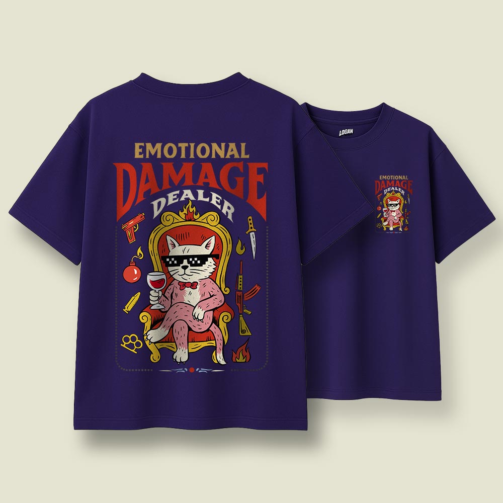 Emotional Damage Dealer - Unisex Oversized T-Shirt