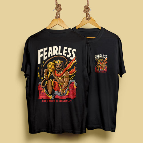 Fearless Hanuman! Premium Oversized T-Shirt!