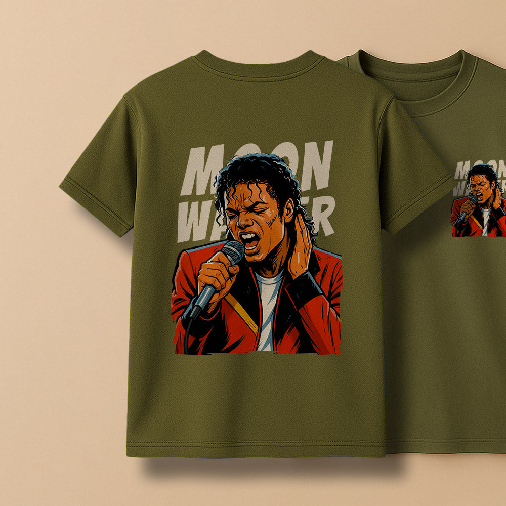 Michael Jackson! Unisex Back Printed T-Shirt!