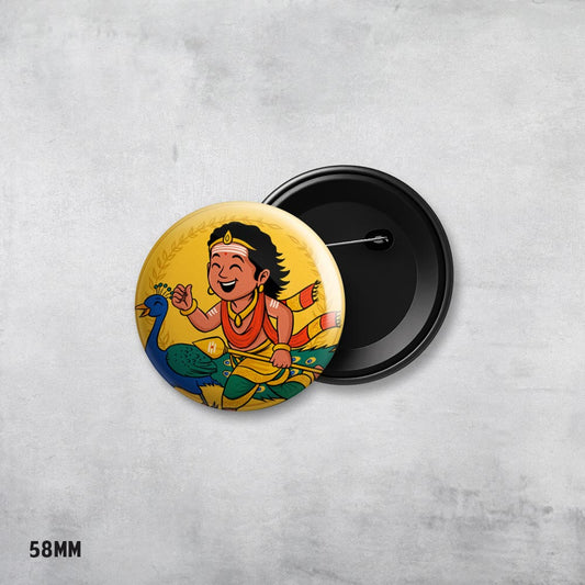 Murugan - Good Vibes Badge