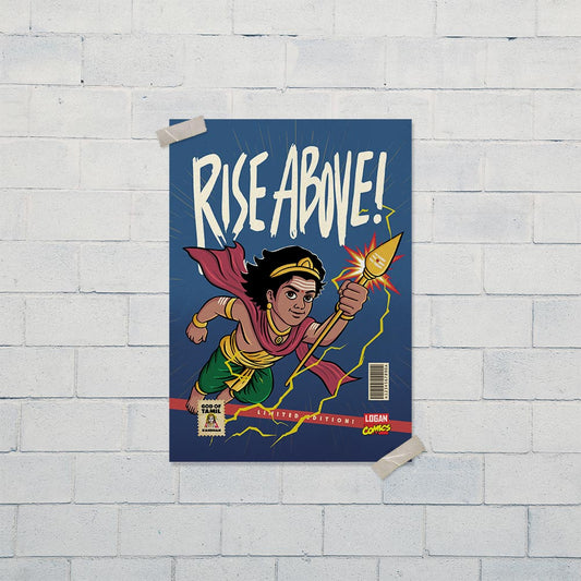 Rise Above - Murugan Poster (A3)