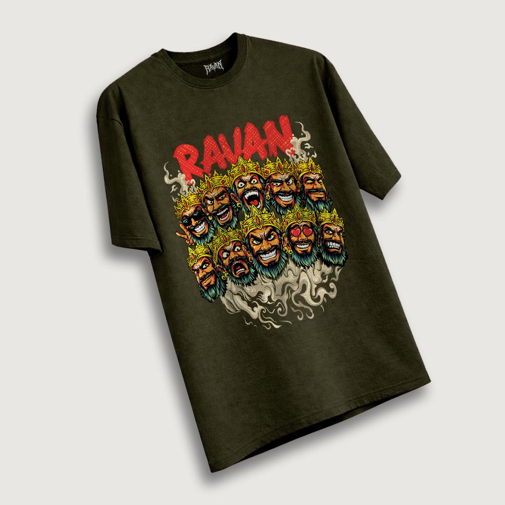 Pathu Thala Ravan Unisex Oversized T-Shirt
