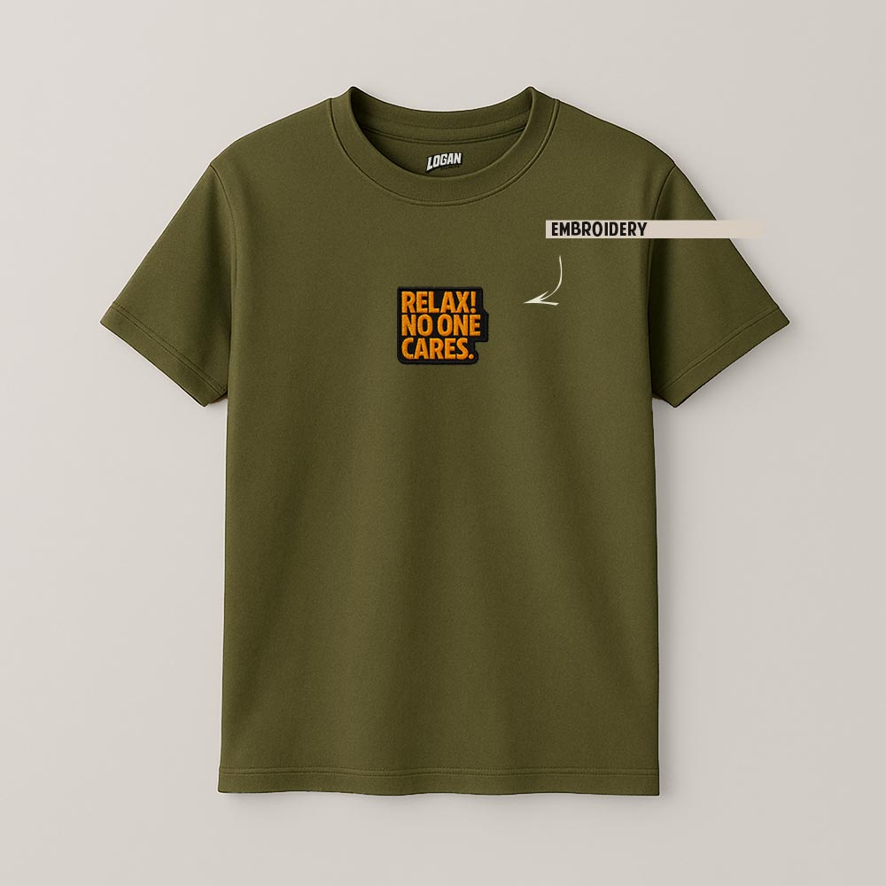 Relax No one cares! Unisex T-Shirt