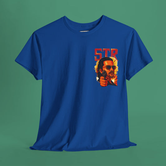 STR Unisex Back printed T-shirt I Thug Life T-Shirt!