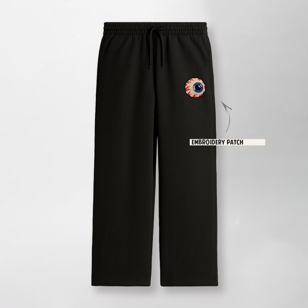 Embroidery Scary Eye - Unisex Sweatpants