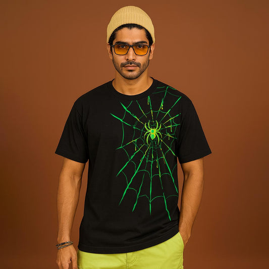 Spider Web - Unisex Oversized T-Shirt