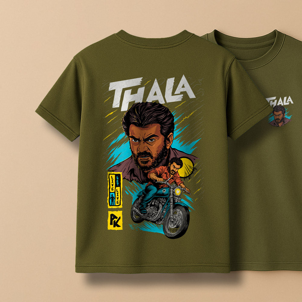 Thala - Ajith Kumar Unisex Back Printed T-Shirt