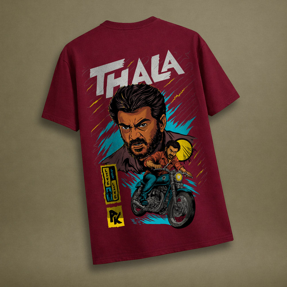 Thala - Ajith Kumar Unisex Back Printed T-Shirt