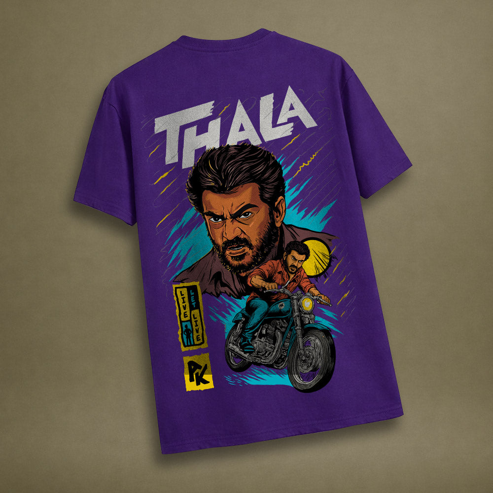 Thala - Ajith Kumar Unisex Back Printed T-Shirt