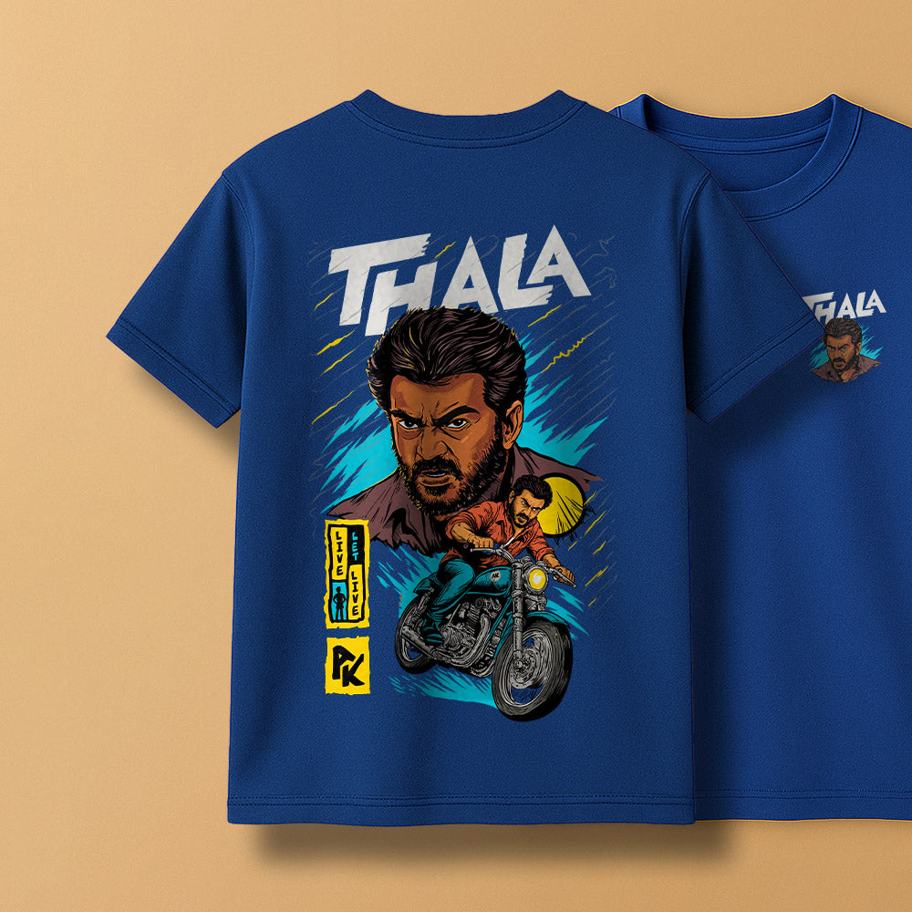 Thala - Ajith Kumar Unisex Back Printed T-Shirt