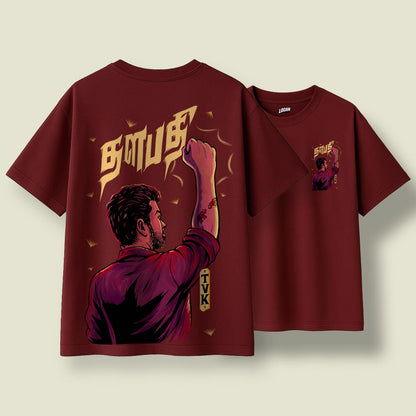 Thalapathy Rising - Oversized T-Shirt