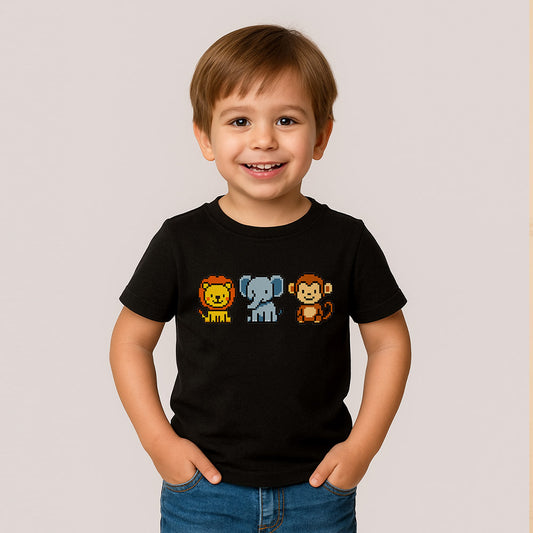 Pixel Animals! Unisex Kids T-Shirt!